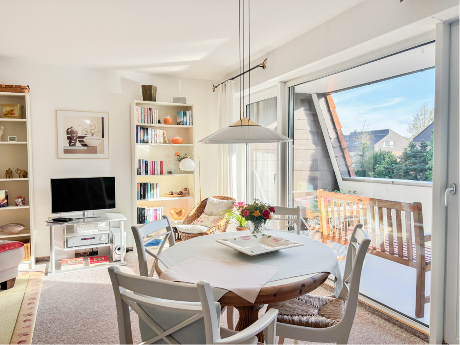 Wohnzimmer (2) Etagenwohnung Spenge