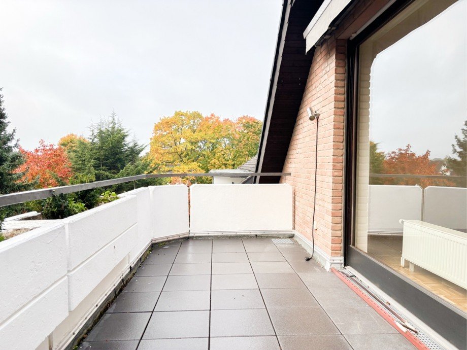 Balkon Dachgeschosswohnung Herford