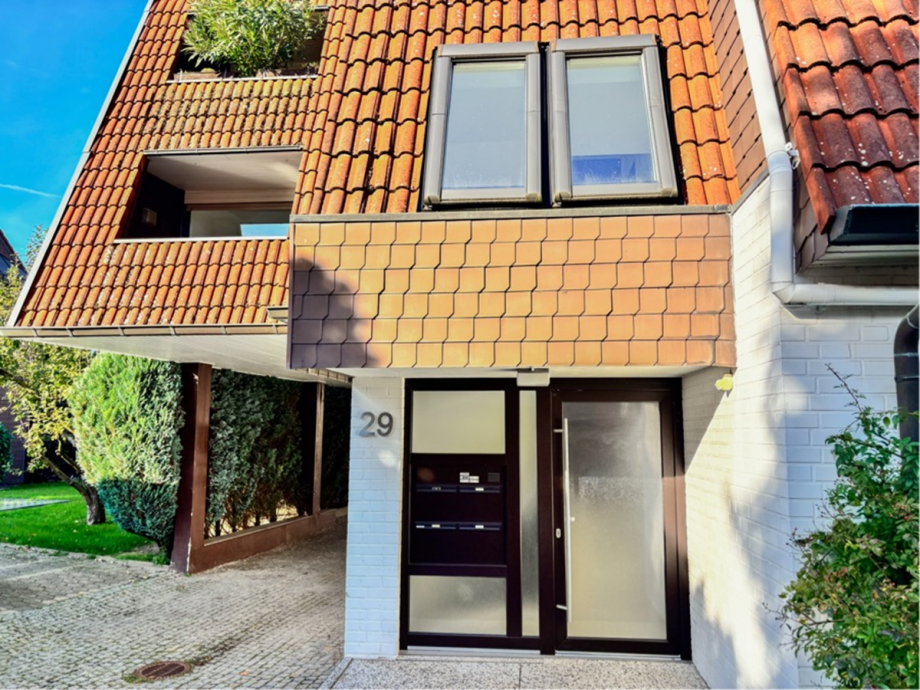 Hausansicht Etagenwohnung Spenge