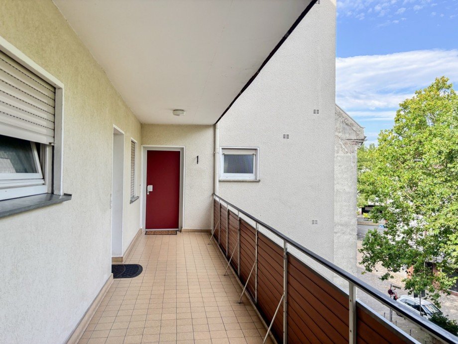 Laubengang Etagenwohnung Herford
